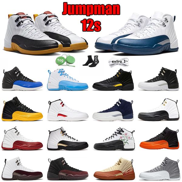 

2023 jumpman 12s basketball shoes 12 stealth a ma maniere french blue cherry black royalty taxi playoffs utility cherry eastside golf flats
