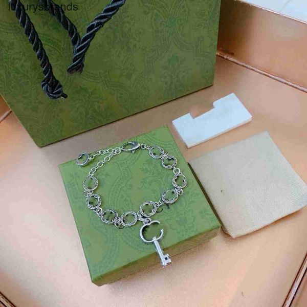 

popular fashion bracelets mens gradient bangle designer ggity bracelets jewelry womens ggs classic chain ag10f, Golden;silver