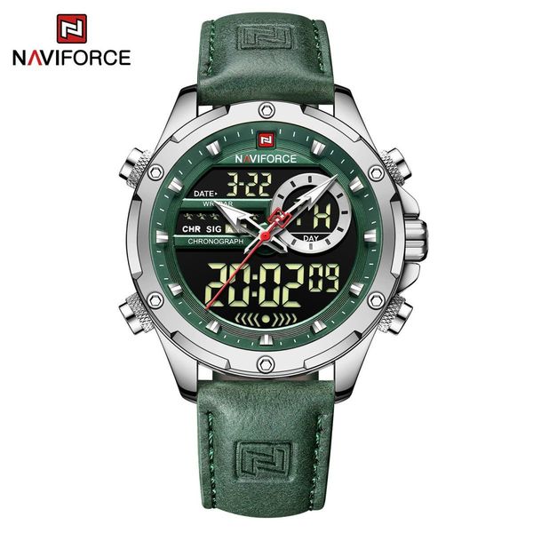 

endurance pro 44 miyota quartz chronograph men's watch x82310a51b1s1 pvd steel all black big number markers orange rubber strap watches, Slivery;brown