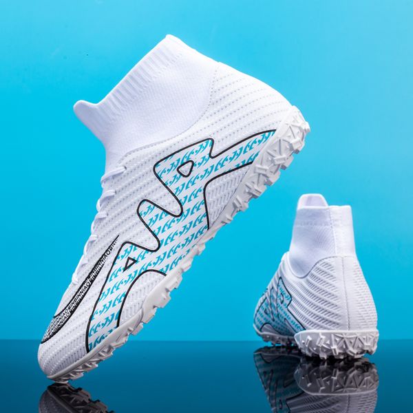

dress shoes soccer mens sneaker society cleats childrens football boots original men tf 230713, Black
