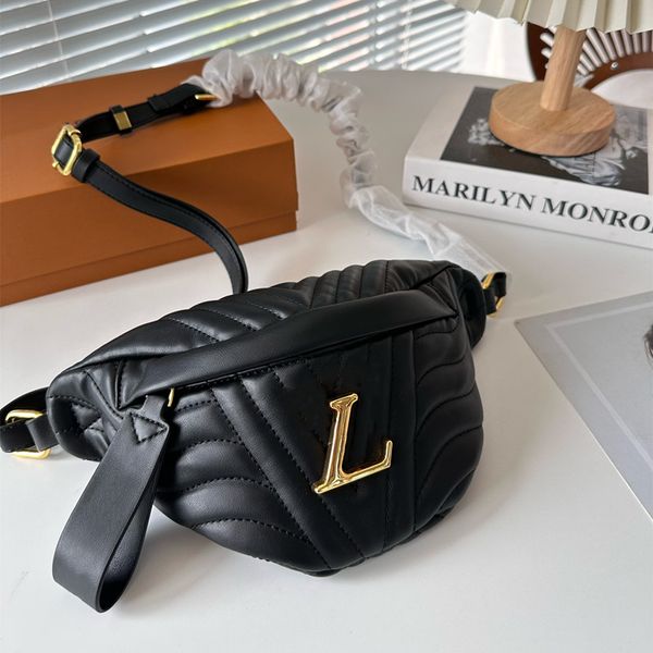 

wholesale bumbag crossbody waist chest bags temperament bumbags fanny pack zig zag famous soft leather luxurys designer bags classic style