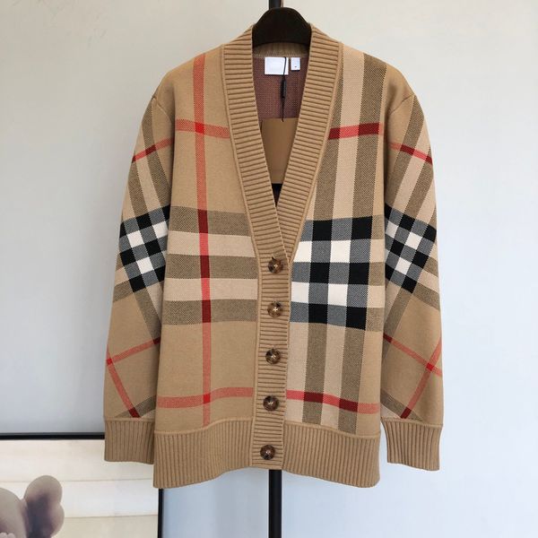 

designer sweater men women senior plaid classic leisure autumn winter keep warm comfortable of choice high quality, White;black