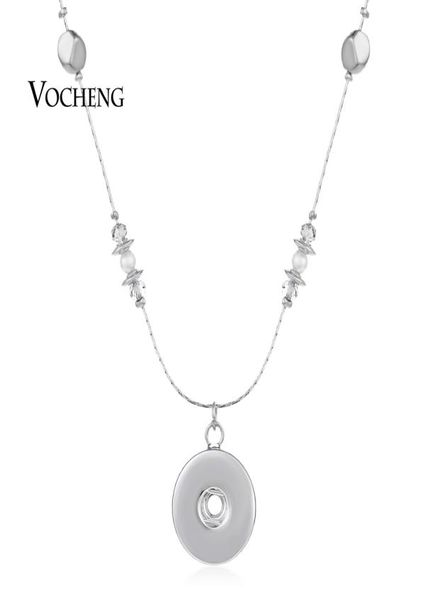 

noosa button pendant necklace ginger snap jewelry 18mm nn3184310769, Silver