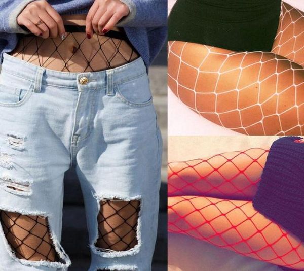 

socks hosiery women039s hollow net body stockings pantyhose black white red tights fishnet nightclub party women underwe4606963