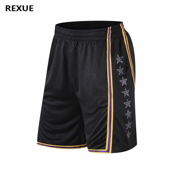 

men's shorts professional basketball shorts men solid style european size breathable basket cloth classic sports training shorts outdoo, White;black
