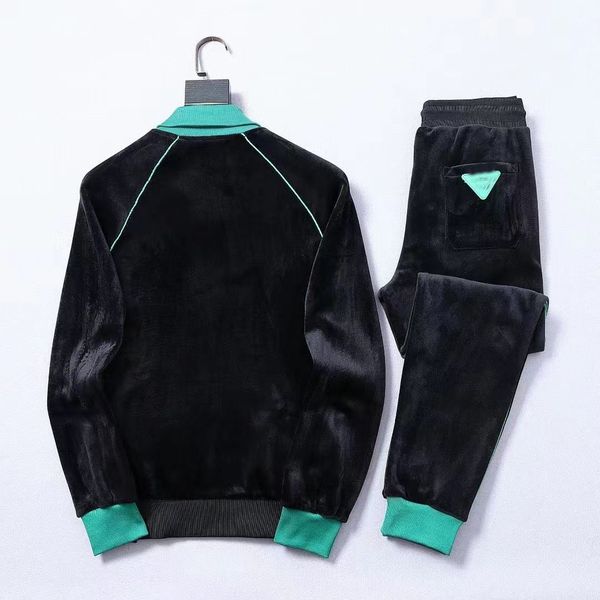 

2023 new designers mens tracksuits fashion brand men running track suit spring autumn men's two-piece sportswear casual style suits 66, Gray