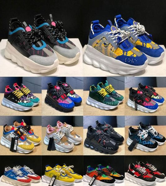 

2020 new fashion new arrival shoes chain women mens chaussures sports shoes trainer light weight linkembossed outdoor sole with9312772, Black;gray