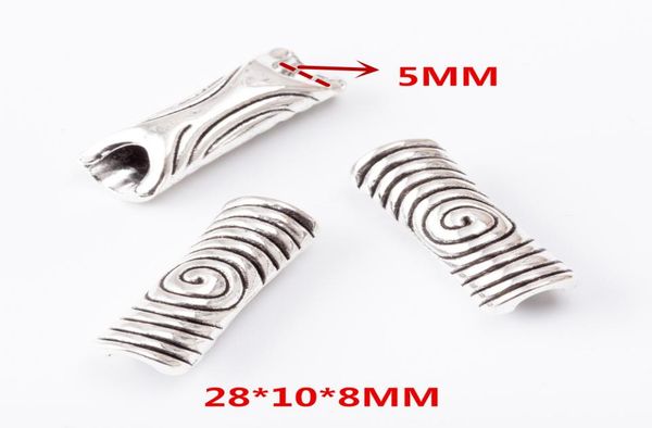

wholesale zinc alloy europe spiral pattern large hole beads for diy jewelry making accessories 68511466121, Bronze;silver