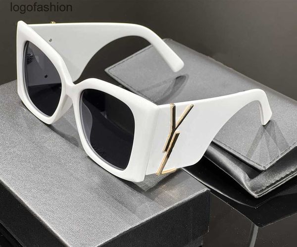

fashion sunglasses designer sunglasses for women glasses uv protection fashion sunglass letter casual eyeglasses with box, White;black