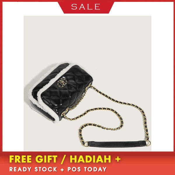 

women's design bags 2023 autumn/winter new niche fashion chain crossbody small square bag for women's light luxury casual splicing