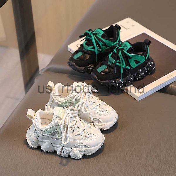 

athletic outdoor 2023 new spring autumn baby running shoes 1-3-6 years baby boys sports shoes baby girls breathable sneakers infant first wa, Black