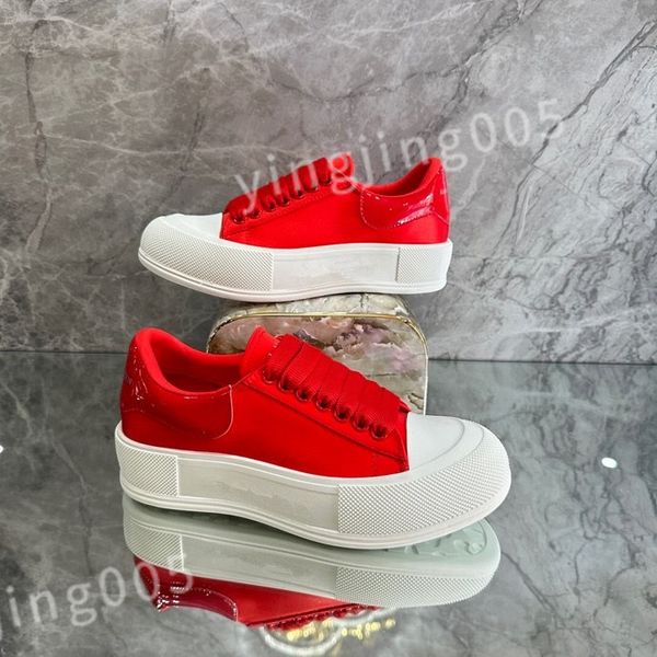 

new luxurys designer stage leather casual shoes fashionable sports platform mens womens velvet white lace up alexander sneakers xsd221106, Black