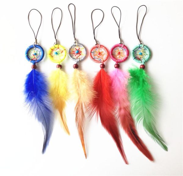 

dream catcher who mobile and key chains dreamcatchers 12pcs in mixed colors5912656, Slivery;golden