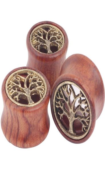 

sena piercing plugs wholes 2016 new tree of life mix 7 size 70pcs flare ear flesh tunnel gauges wood ear plug9632664, Silver