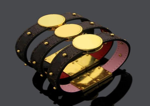 

luxury designer jewelry women bracelet elegant cuff pearl bracelet old leather fashion designer bracelet3711160, Golden;silver