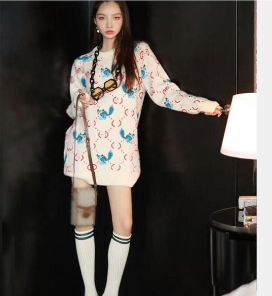 

23ggs autumn new women's sweaters women brandlv designer sweaters coat, White;black