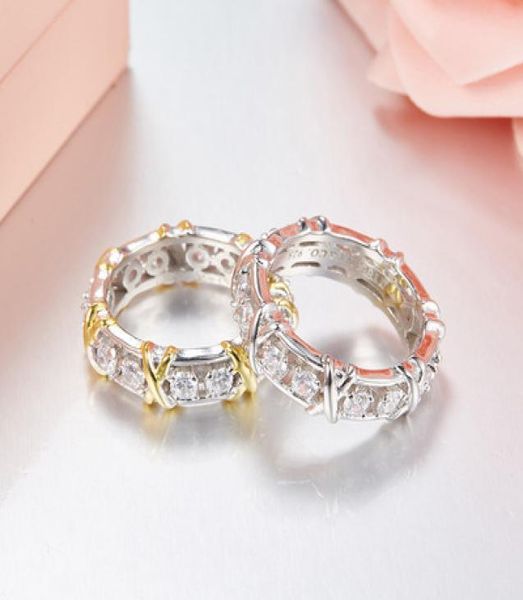 

x 925 sterling silver rings for women full big cubic zirconia crystal finger rings wedding luxury jewelry4398613