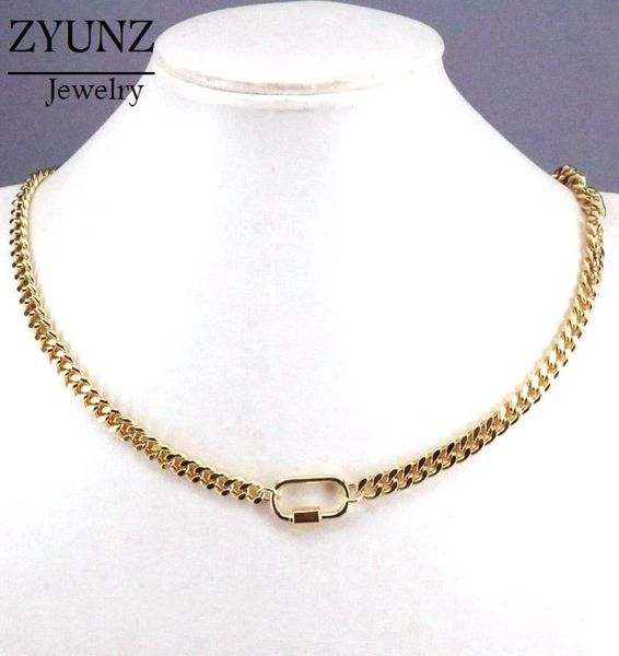 

pendant necklaces 10pcs curb chain chocker necklace for jewlery making accessories6498679, Silver