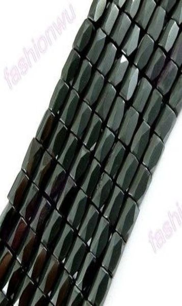 

mic new 500 pcs black magnetic hematite 18 faceted beads metals alloy loose bead jewelry diy3496041