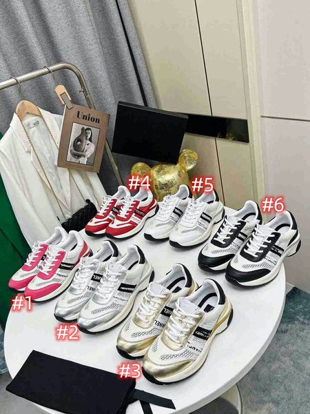 

designer luxury mirror quality flat lady lace up woman casual shoes sneaker trainers runner sport shoe vintage flats coco sneaker net breath, Black