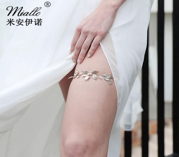 

personality handmade rhinestone insert diamond spring hose s bridal wedding dress party leg band jck0356208918, Silver