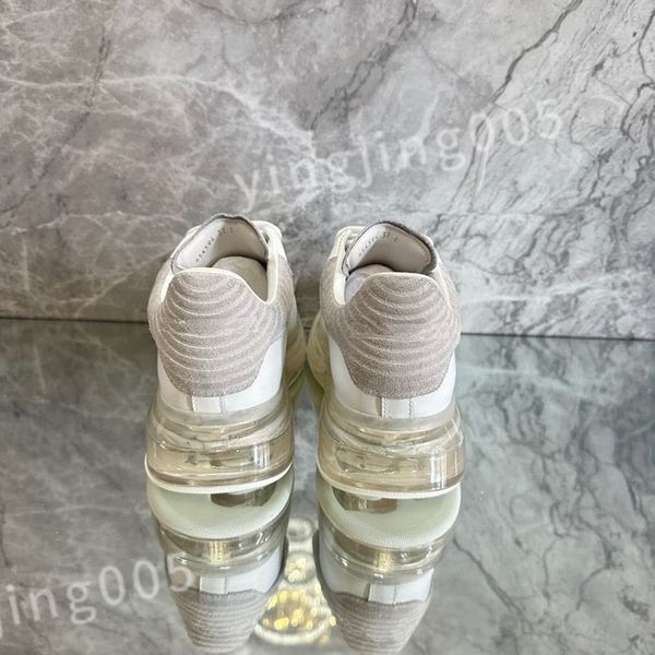 

2023 new luxurys outdoor running shoes designer fashion platform sneakers for women mens leather black white alexander walking sport trainer