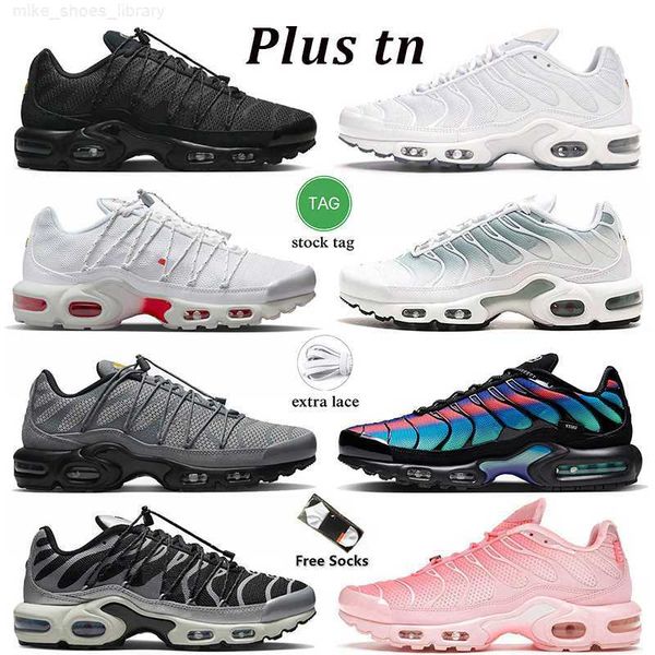 

2023 tn plus running shoes aaa+ tns utility max black refletive tnplus atlanta airs white mesh tennis trainers women mens sneakers sports si