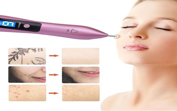 

laser spot removal pen mole removal dark spot remover point pen skin wart tag tattoo removal beauty tool lcd skin care7976665
