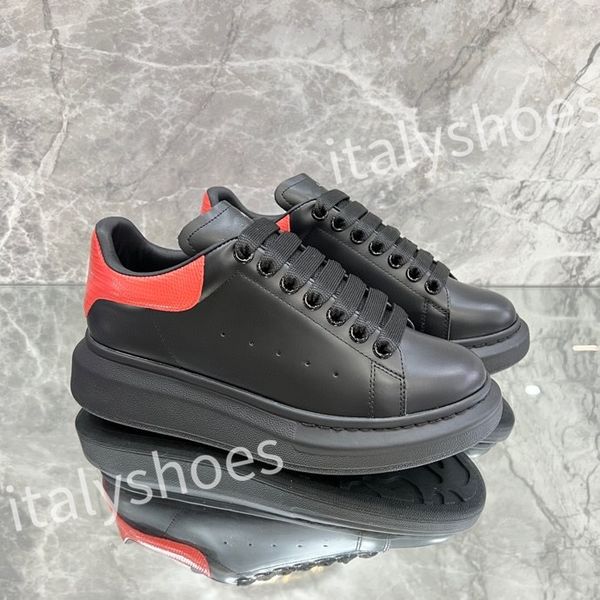 

2023 luxury casual shoes lace-up running trainers woman shoe sneakers white women travel leather lady designer platform sneaker xsd221133, Black