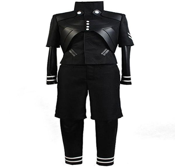 

halloween men039s tokyo ghoul ken kaneki jumpsuit battle uniform cosplay costume3507659, Black