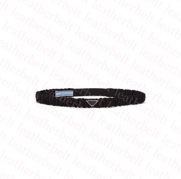 

women sport headbands designer hair band triangle badge high elastic yoga headband3965730, Silver