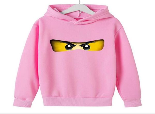 

boy hoodie autumn winter kid legoes ninjago sweatshirt cotton girl long sleeve pullover children 514y hip hop clothes5117866, Black