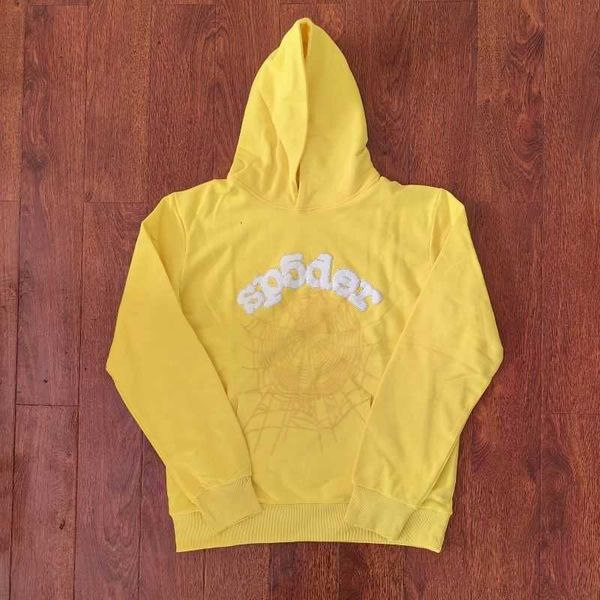 

hoodies young thug star same sp5der 555555 wed flash sweater pants set, Black