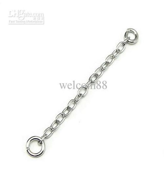 

20pcslot 925 sterling silver earring chains findings components connectors for diy craft jewelry gift 15x25mm wp0871208958
