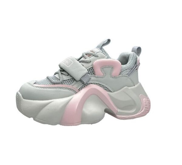 

new women sneakers fashion women casual shoes breathable women platform dad shoes sneakers zapatillas mujer, Black