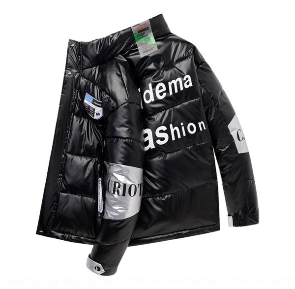 

7vyb winter warm cotton down jackets men039s longsleeved down soft men039s casual warm jacket zipper wind hooded solid color co2486135, White