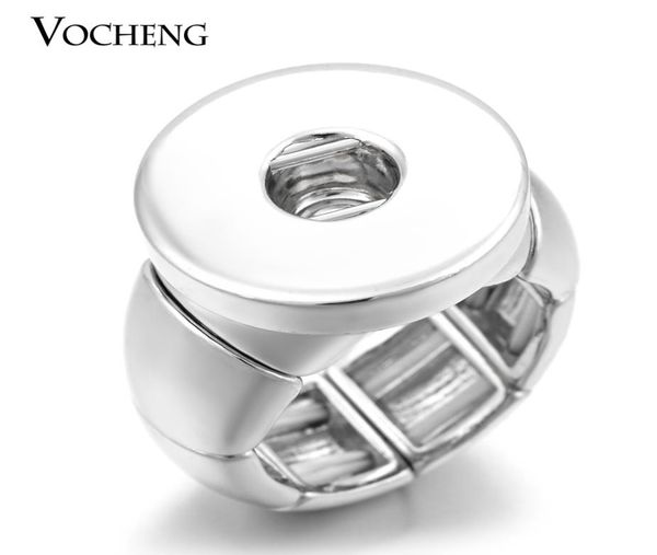

noosa ginger snap jewelry resizable ring 18mm rope stretch vocheng nn3991647787, Silver
