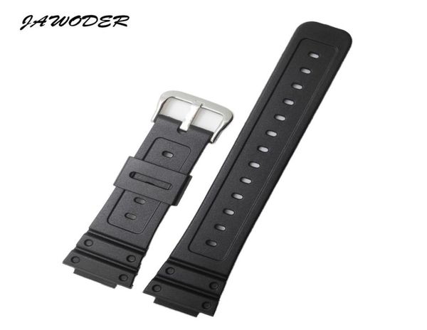 

jawoder watchband 26mm black silicone rubber watch band strap for dw5600e dw5700 g5600 g5700 gm5610 sports watch straps2216366, Black;brown