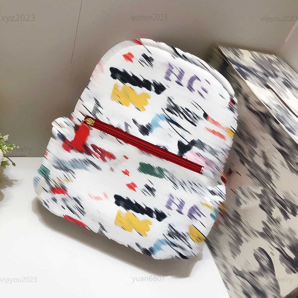 

2023 designer baby bag colorful pattern printing kids handbags fashion child knapsack size 25*18*10 cm baby school backpack