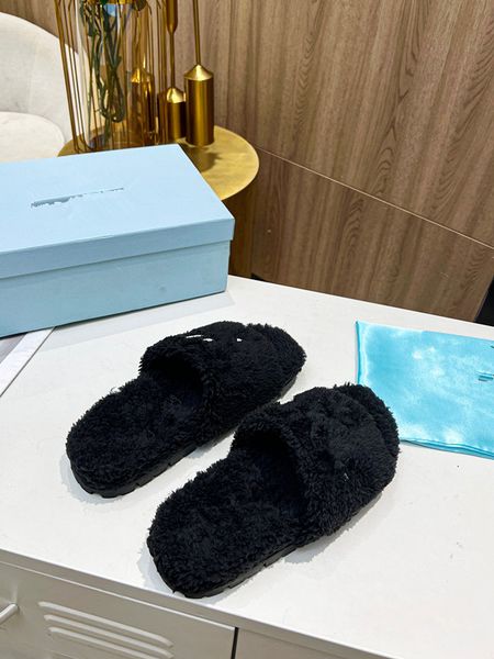

pool pillow designer sandals famous designer slides women shoes flip flop flat mules slipper padded front strap slippers summer fashion slid, Black