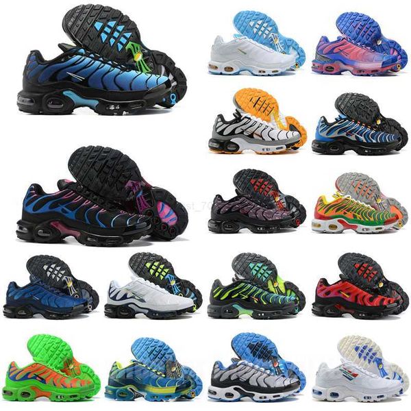 

designer mens tn running shoes tns og triple black white be true plus ultra seafoam grey frost pink teal volt blue crinkled metal unite camo