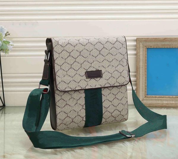 

men shoulder bag pm monograms designers crossbody business messenger bags for man snake tiger fashion casual pu leather new salling