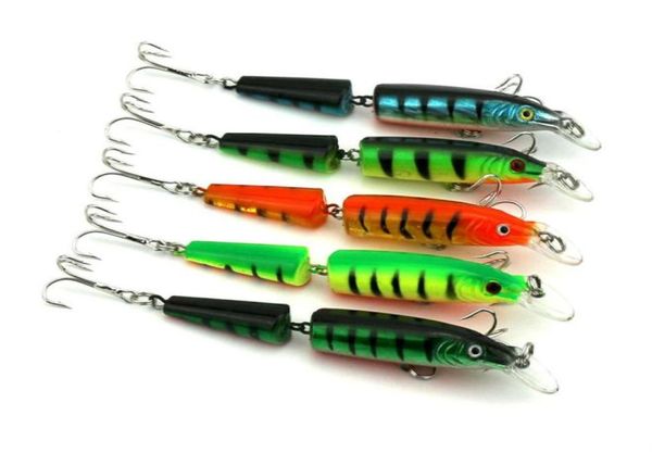 

hengjia new arrival minnow lures fishing lures jointed hard baits fishing tackle jm002 10 5cm 9 6g 4hooks 50pcs247l6808900