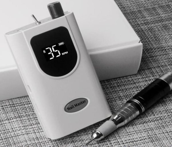 

80w 350000 rpm nail art equipment chargeable portable dental lab marathon micromotor saeshin 210 polishing high speed handpiece8750542, Silver