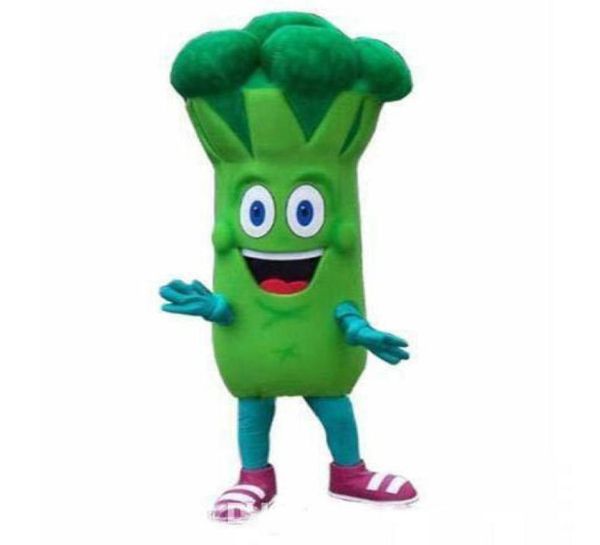

2019 factory new bruce broccoli mascot costume custom fancy costume anime kits mascotte fancy dress carnival costarnivals cos8268223, Red;yellow
