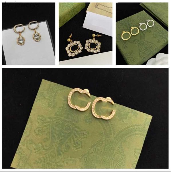 

designer earring letter v stud earing luxury women fashion hoop jewelry metal earring fdsf, Golden;silver