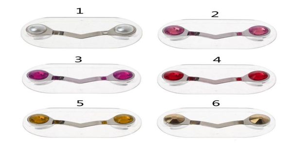 

magnetic eyeglass holder stainless steel eyewear holder safety brooch reader fashion brooch5691375, Gray