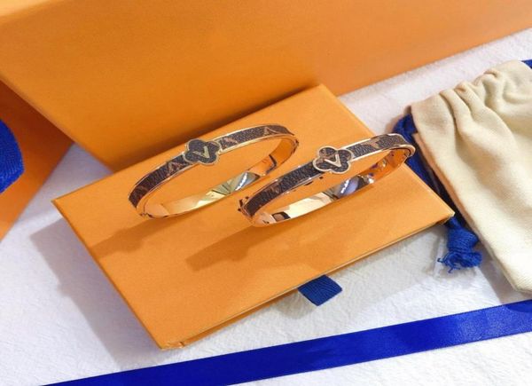 

bangle bracelet wide version fashion designer design bangles bracelets for woman and man jewelry couple anniversary gift9959328691, Black