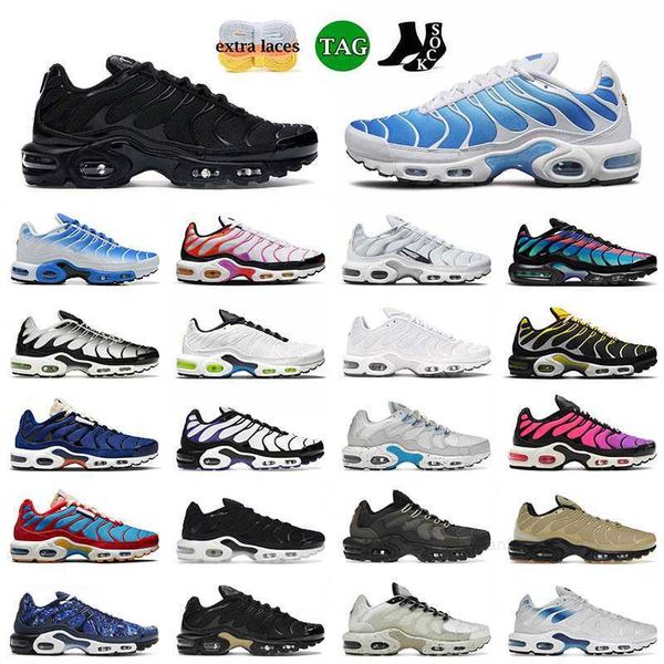 

fashion tn plus tuned 1 running shoes tns terrascape sky blue triple black dusk unity special oreo men women outdoor trainers sneakers