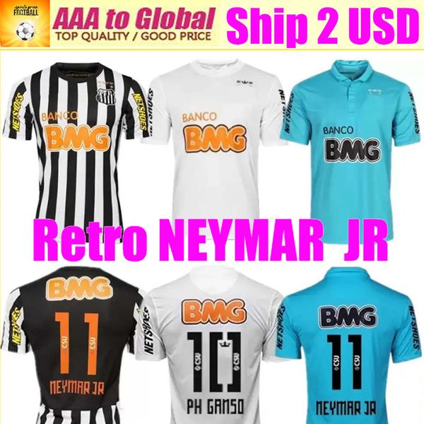 

neymar jr ronaldinho retro 95 96 flamengo soccer jersey 12 13 santos 1995 100th anniversary romario 2013 atletico mineiro classic man footba, Black;yellow